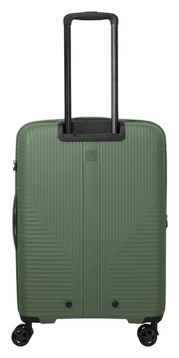 Stredný kufor na kolieskach Travelite Air Stripe M Green
