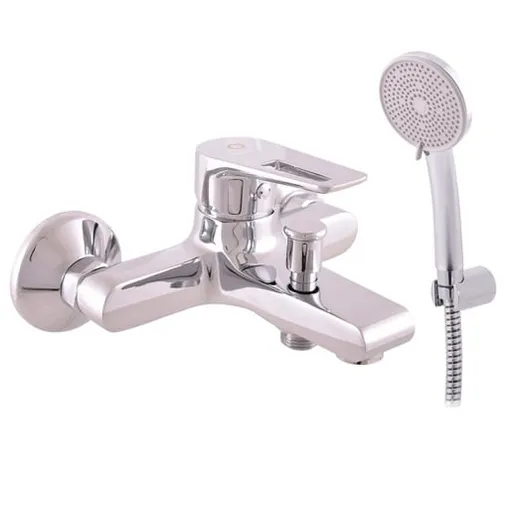 Vaňová batéria RAV Slezák COLORADO so sprchovacím setom 100 mm chróm CO254.0/1