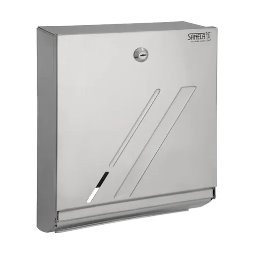 Zásobník papierových uterákov Sanela nehrdzavejúca oceľ SLZN03