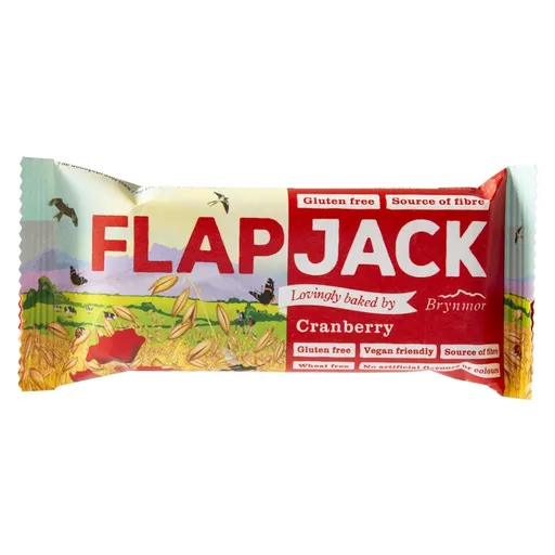 BRYNMOR Flapjack ovsený brusnica bezlepkový 80 g