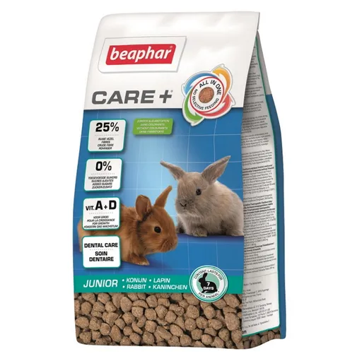 BEAPHAR Care+ krmivo junior králik 1,5 kg