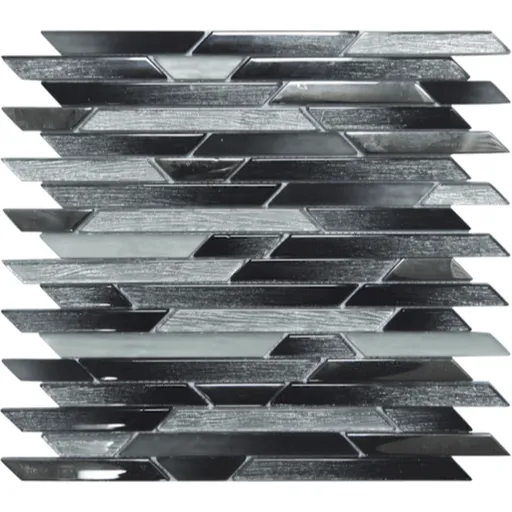 Sklenená mozaika Mosavit Belart gris 30x30 cm mat / lesk BELARTGR