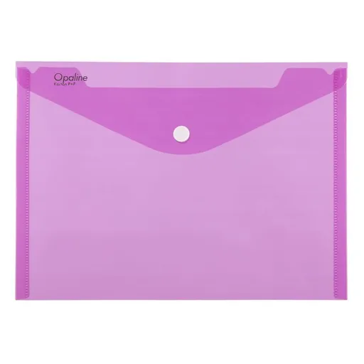 Obálka listová kabelka A4 s cvokom PP ružová