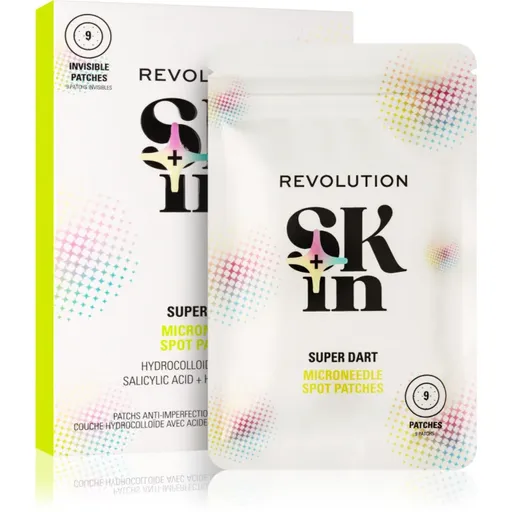 Revolution Skincare Skindividual Clearly Clarify Salicylic Acid Hydrocolloid Spot Patches náplasti na problematickú pleť 9 ks