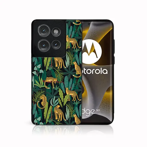 MY ART Ochranný kryt pre Motorola Edge 50 LEOPARD (239)