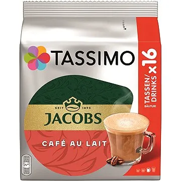 TASSIMO kapsuly Jacobs Cafe Au Lait 16 nápojov (914234)