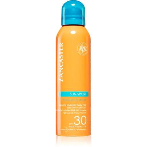 Lancaster Sun Sport Cooling Invisible Body Mist opaľovacia chladivá hmla na telo SPF 30 (ocean friendly) 200 ml