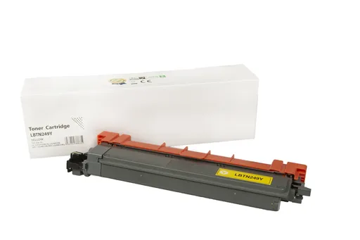 Kompatibilná tonerová náplň TN249Y, 4000 listov pre tlačiarne Brother (Orink white box), žltá