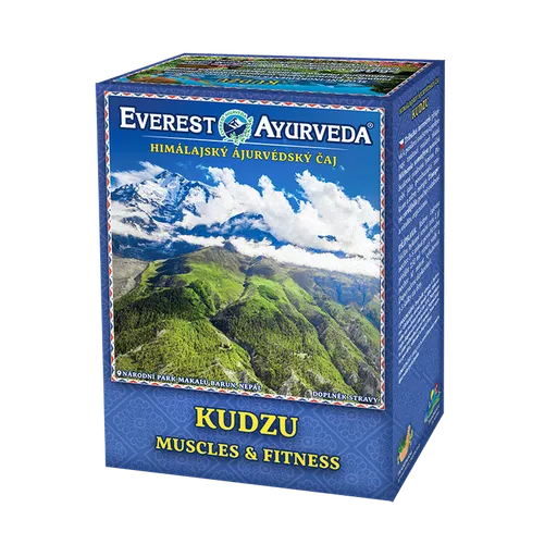 EVEREST AYURVEDA Kudzu posilnenie svalstva a fitness sypaný čaj 100 g