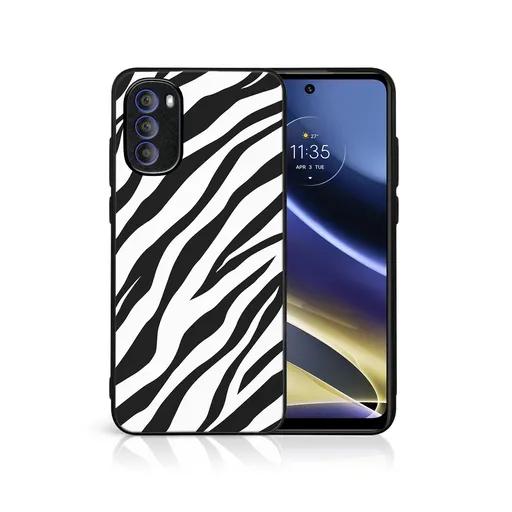 MY ART Ochranný kryt pre Motorola Moto G31 / G41 ZEBRA (237)