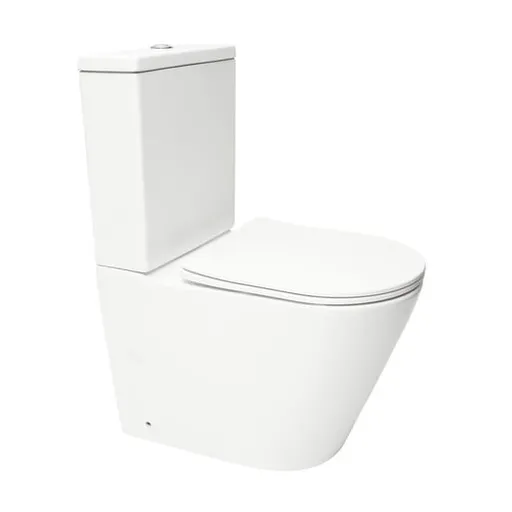 WC kombi kombinovaný SAT Infinitio biela matná mat Vario SATINF031VPSNWM