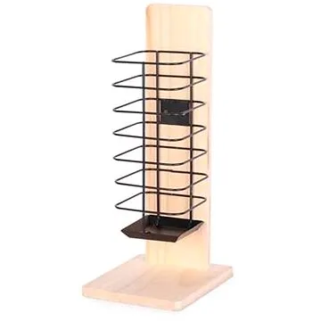 DUVO+ Drevený stojan na seno 14 × 18 × 37 cm (5414365370466)