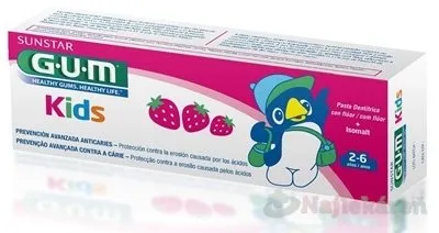 GUM Kids zubný gél pre predškolákov Jungle Budies 50 ml