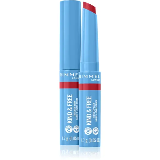 Rimmel Kind & Free tónovací balzam na pery odtieň 005 Turbo Red 1,7 g
