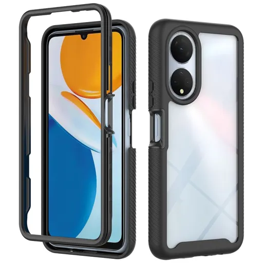 DUAL Obojstranný kryt pre Honor X7 čierny