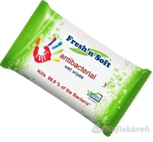 Kardesler Vreckovky navlhčené antibakteriálne na ruky 15 ks