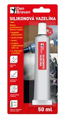 DEN BRAVEN - Silikónová vazelína 0,05 L
