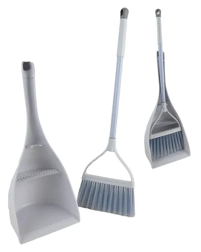 MAKRO - Lopatka s metličkou, umelá hmota, výška metličky 52cm