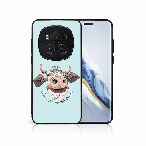 MY ART Ochranný kryt pre Honor Magic6 Pro 5G HAPPY COW (181)