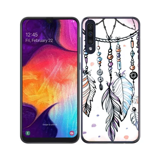 PROTEMIO MY ART Ochranný obal Samsung Galaxy A70 LAPAČ SNOV (20)