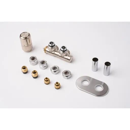 P.M.H. Terra termostatický ventil pre ústredné vykurovanie 6x7 cm nerez TER-L-SS