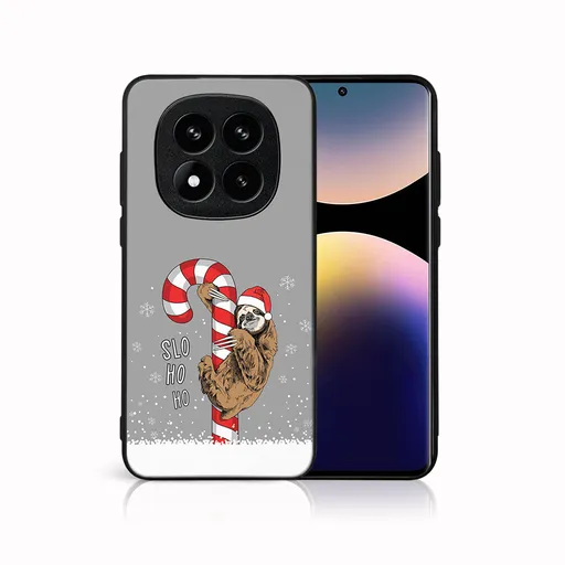 MY ART Kryt s vianočným dizajnom Xiaomi Redmi Note 14 Pro+ 5G CANDY (076)