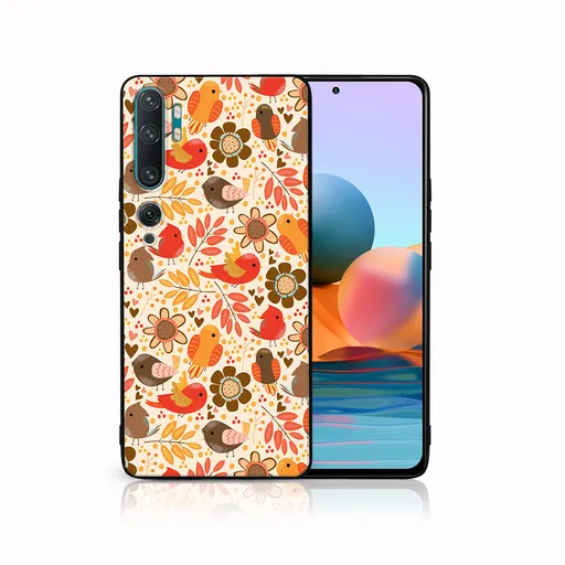 PROTEMIO MY ART Ochranný kryt  Xiaomi Mi Note 10 / Note 10 Pro BIRDS (004)