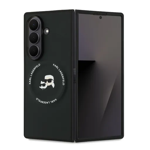 KARL LAGERFELD CHOUPETTE MAGSAFE Puzdro pre Samsung Galaxy Z Fold7 5G BLACK
