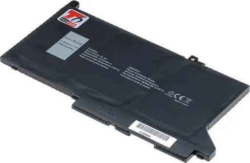 Batéria T6 Power pre Dell Latitude 7280, 7290, 7380, 7390, 7480, 7490, 3600mAh, 41Wh, 3cell, Li-pol