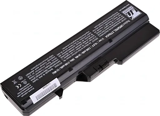 Batéria T6 Power Lenovo IdeaPad G460, G465, G470, G475, G560, G565, G570, G575, 5200mAh, 58Wh, 6cell