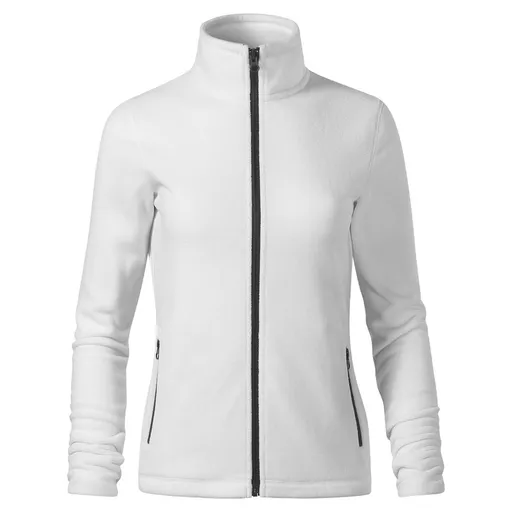MALFINI Dámska fleecová mikina Factor - Biela | 2XL