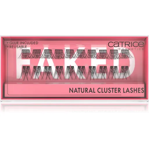 Catrice Faked umelé mihalnice s lepidlom Natural Cluster 2 ks