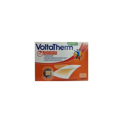 VoltaTherm hrejivá náplasť na úľavu od bolesti 5 ks