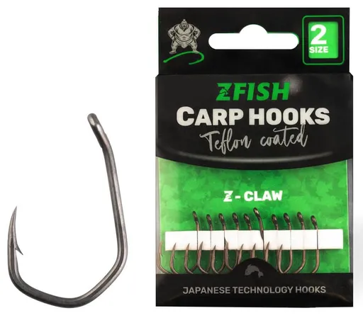 Zfish teflonové háčiky z-claw 10 ks - 2
