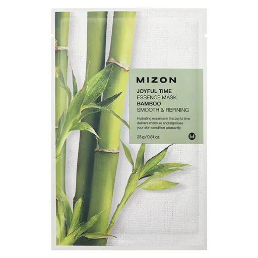 MIZON Joyful Time Plátienková 3D maska s bambusom 23 g