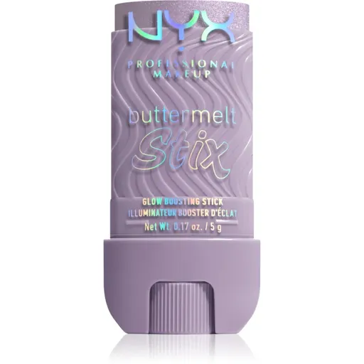 NYX Professional Makeup Buttermelt Glow Stix rozjasňujúca tyčinka odtieň 02 Love At First Melt 5 g