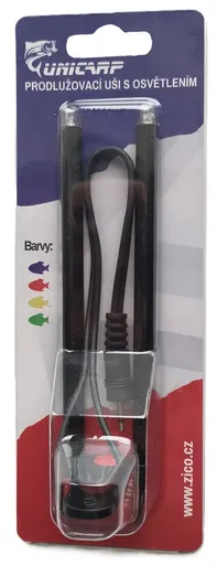 Zico uši unicarp led - červená