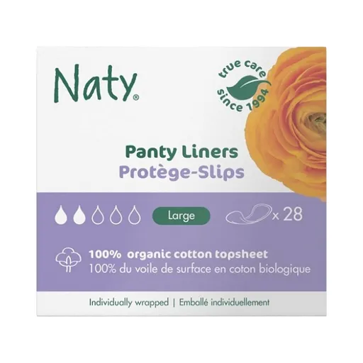 ECO BY NATY Dámske slipové vložky Super 28 ks