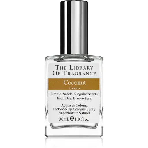 The Library of Fragrance Coconut kolínska voda pre ženy 30 ml