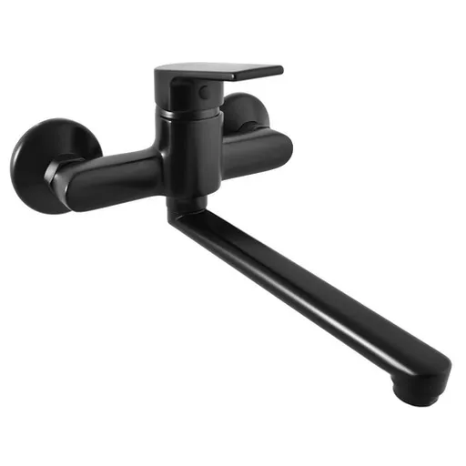 RAV SLEZÁK Colorado drezová - umývadlová batéria bez výpuste 150 mm čierna matná CO101.523CMAT