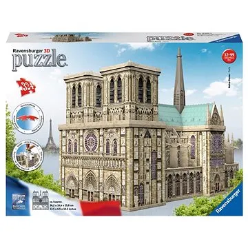 Ravensburger 3D 125234 Notre Dame 324 dielikov (4005556125234)