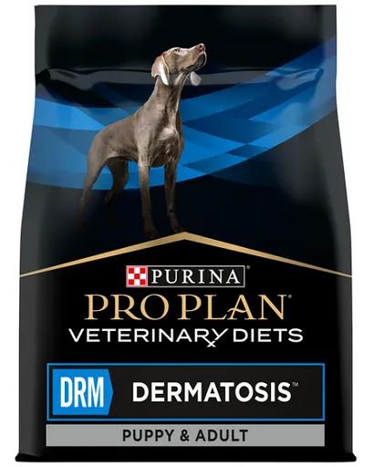 Purina VD Canine - DRM Dermatosis granule pre psy 3 kg