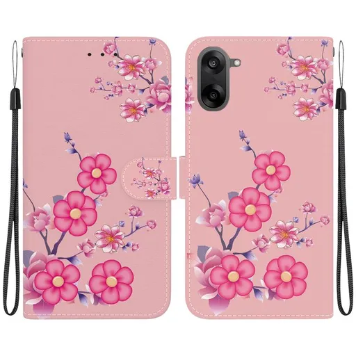 ART Peňaženkový obal pre OnePlus Nord CE 5 5G CHERRY BLOSSOM