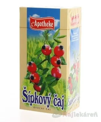 APOTHEKE ŠÍPKOVÝ ČAJ, 20x2,5g