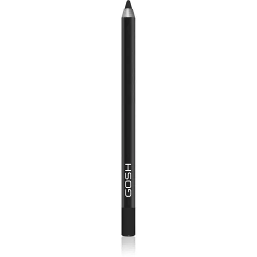 Gosh Velvet Touch vodeodolná ceruzka na oči odtieň 023 Black Ink 1.2 g