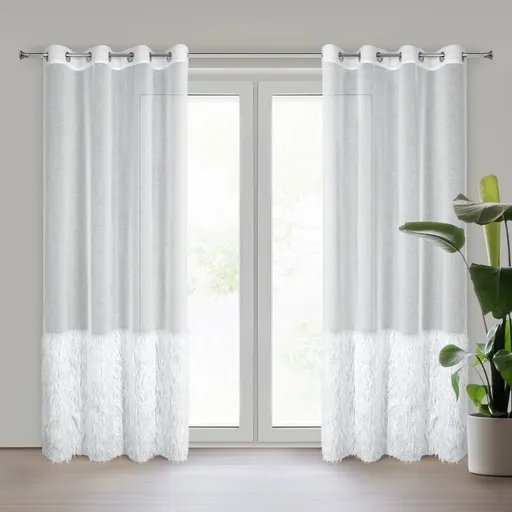 ArtFir Záclona MARGARET 6 K | biela 140 x 250 cm