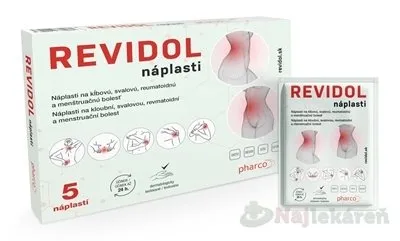 REVIDOL (náplasti 1 x 5 ks)