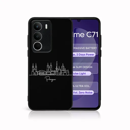 MY ART Ochranný kryt pre Realme C71 PRAGUE (203)