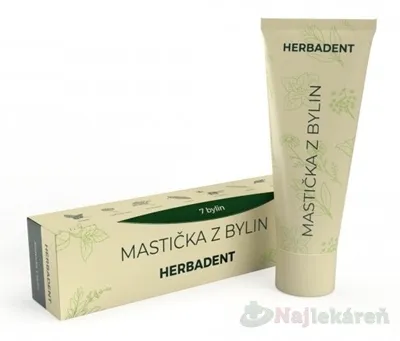 HERBADENT Mastička z bylín 25 g