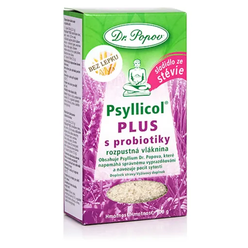 DR.POPOV Psyllicol plus s probiotikami 100 g
